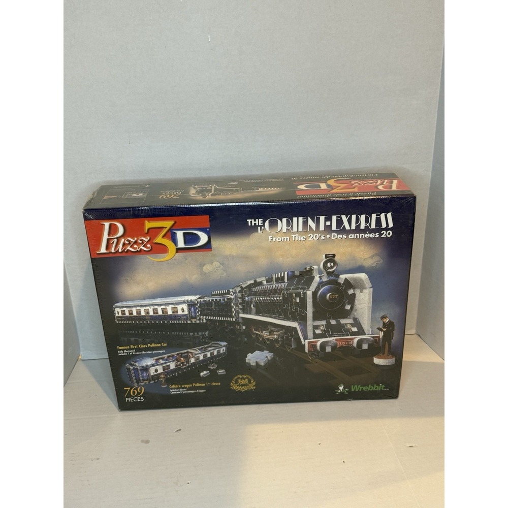 Puzz 3D The Orient Express Train From The 20's NIB 769 Piece Puzzle